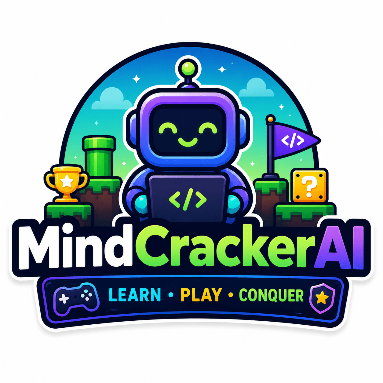 Mindcracker learning platform logo